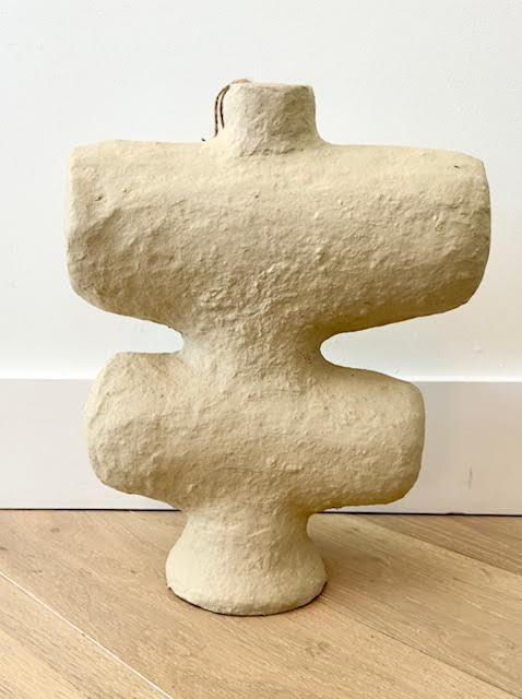 Organic Shaped Paper Mache Sculptures