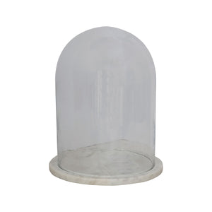 Glass Close w/ Marble Base