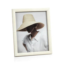 Load image into Gallery viewer, Etched White Bone Photo Frame/ 8&quot;x10&quot;