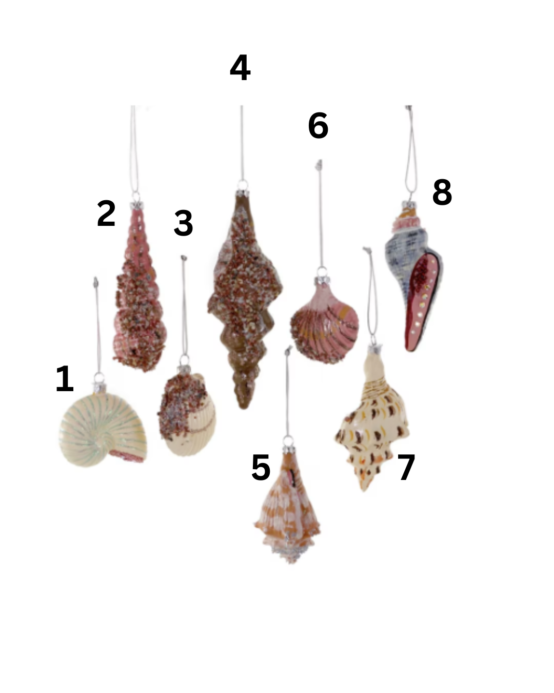 Beachcomber Ornaments