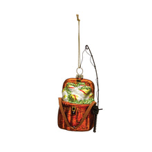 Load image into Gallery viewer, Fishing reel Ornament w/ Rod