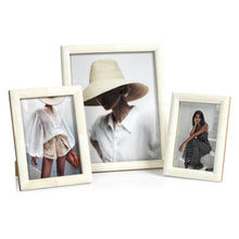 Load image into Gallery viewer, Etched White Bone Photo Frame/ 8&quot;x10&quot;