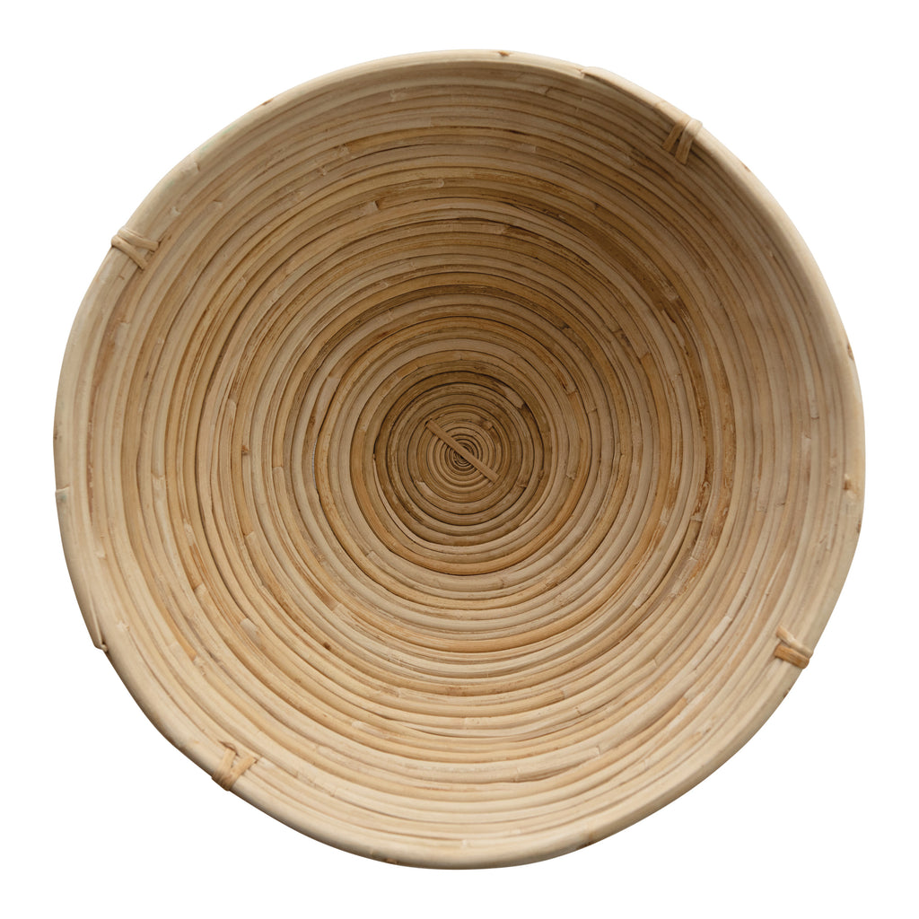 Hand-Woven Cane Bowls
