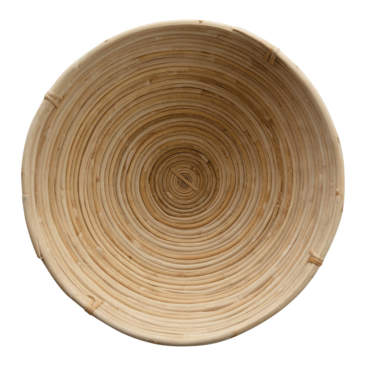 Hand-Woven Cane Bowls