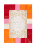 VIVA 4" X 6" COLOR BLOCKED PICTURE FRAME