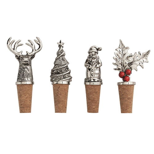 Christmas Bottle Stoppers/ 4 styles