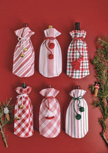 Load image into Gallery viewer, Stripe Cloth Wine Bag
