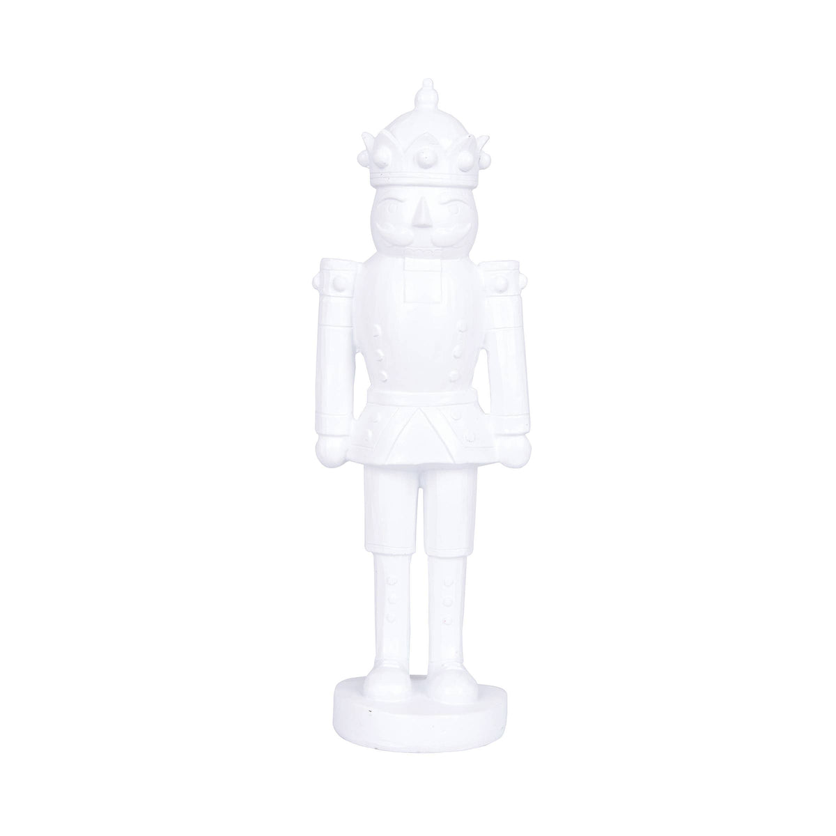 Christmas White Nutcracker Medium Decorative Figurine