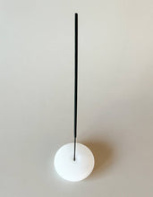 Load image into Gallery viewer, Bubble Incense Holder | Blue Milk Glass