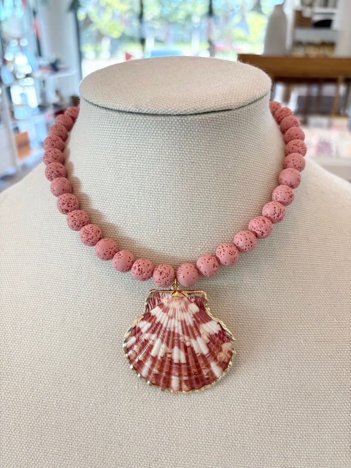 Blush Shell Necklace