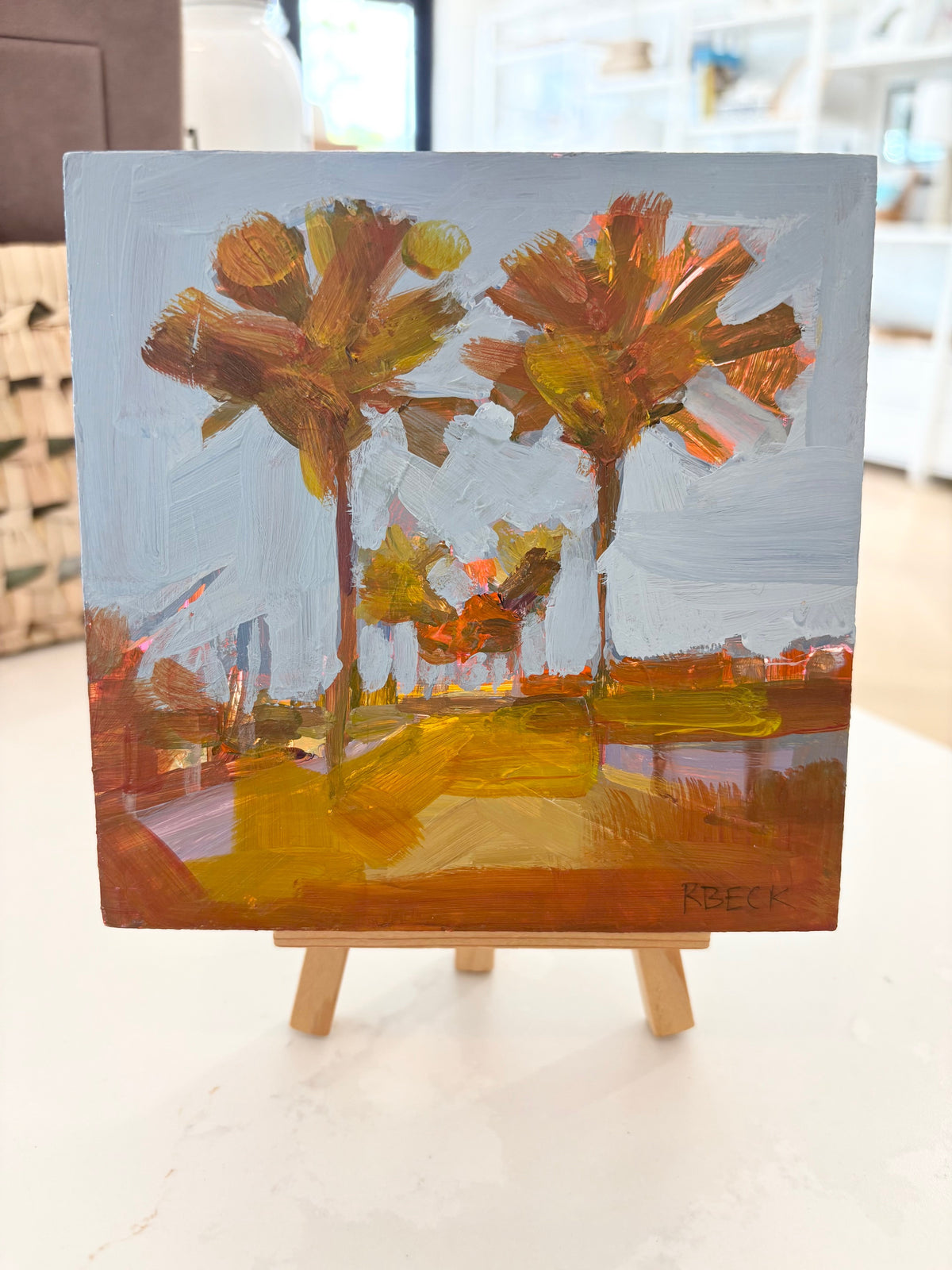 "Coastal Cartwheels" Original Painting by Ryan Beck