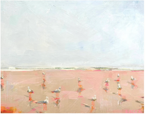 "Sea Gals" 8"x10" print in acrylic frame by Ryan Beck