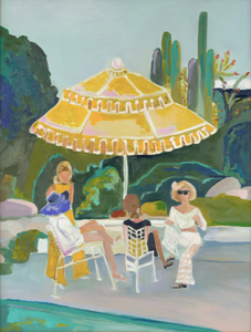 Palm Springs Ladies by Abbey Mueller 8"x10" Art Print