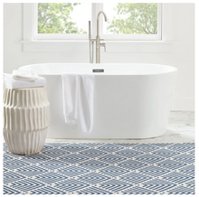 Load image into Gallery viewer, Dash &amp; Albert Bunny Williams Cleo Navy Washable Rug (Special Order at SHANTY SHOPPE)
