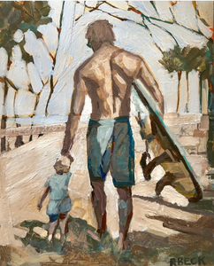 "Surfside Moments" Art Print