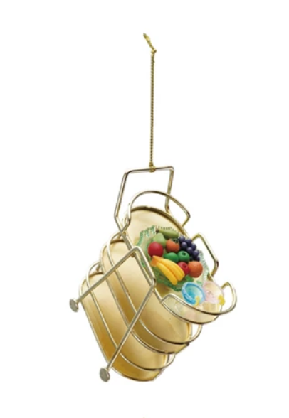 Metal Bar Cart Ornament/  4 Styles