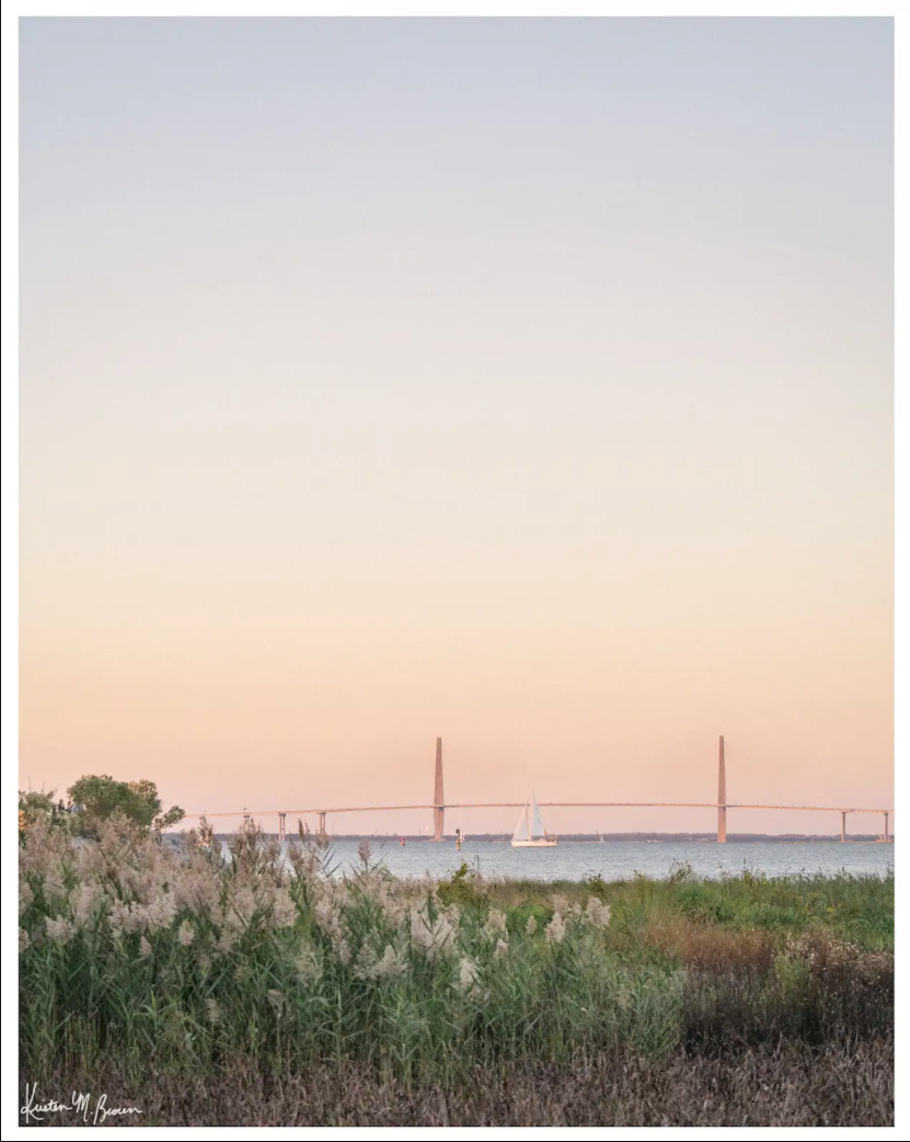 "Harbor Sunset Sailing" 8"x10" Print