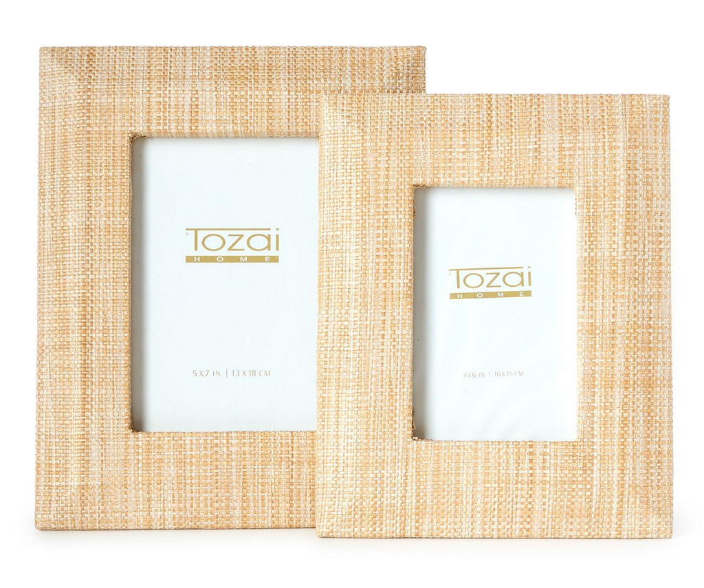Natural Grass Photo Frame/ 2 Sizes
