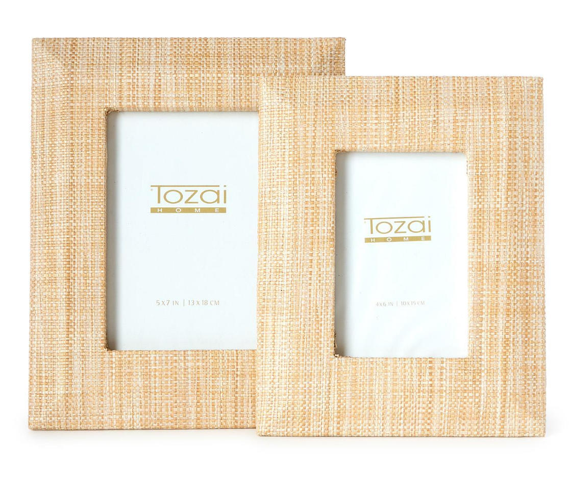Natural Grass Photo Frame/ 2 Sizes
