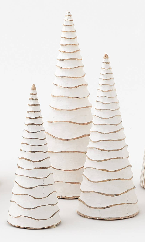 Wooden Tabletop Christmas Trees/ 3 Sizes Available