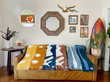 Load image into Gallery viewer, ShellCheck Plush Throw - Sand + Tan