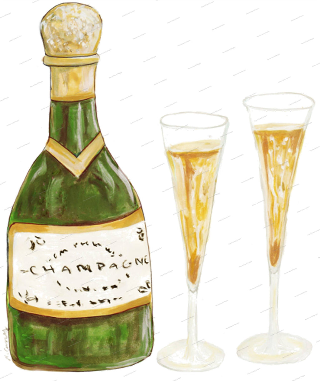 Let's Celebrate Kitchen Towel: Flour Sack Towel