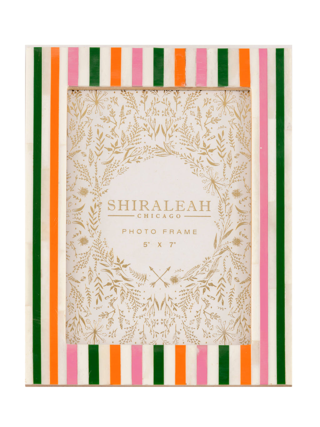 VIVA 5" X 7" MINI STRIPES PICTURE FRAME