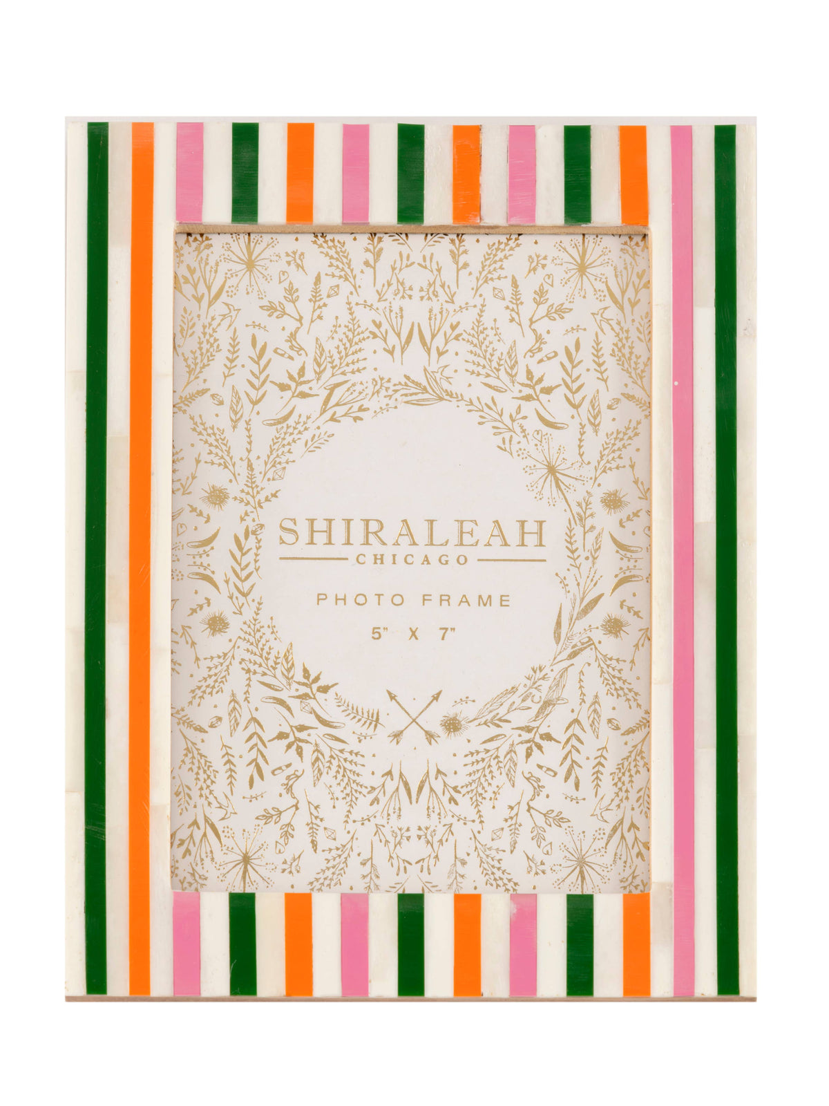 VIVA 5" X 7" MINI STRIPES PICTURE FRAME