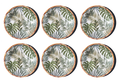Rainforest Palm Microwavable Melamine Dinnerware Collection: Dinner Plate