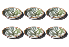 Load image into Gallery viewer, Rainforest Palm Microwavable Melamine Dinnerware Collection: Low Bowl