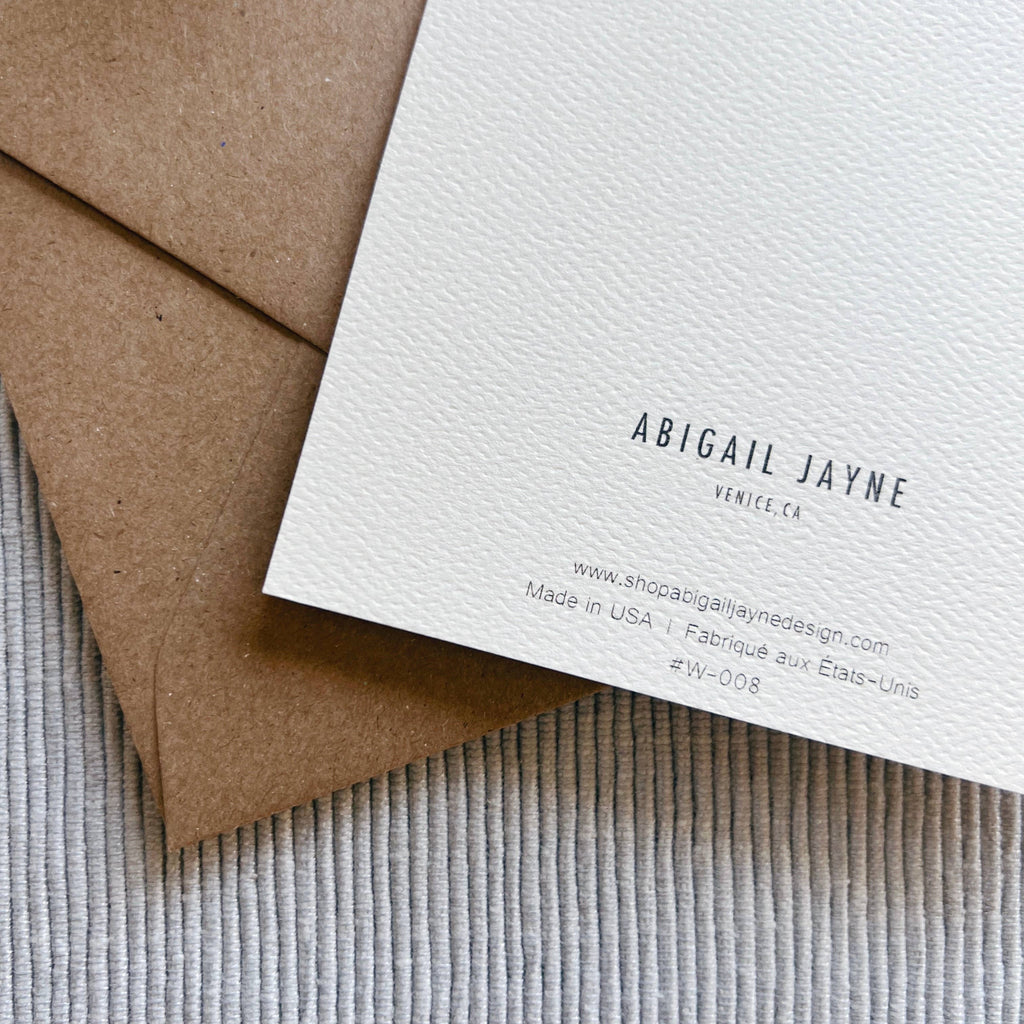 Hostess Thank You Greeting Card | Thank You Card