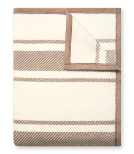 Dockside Stripe Sepia Blanket/ Original Size