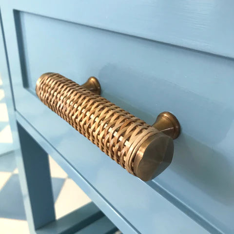 Woven Rattan Handles/ 3 Sizes
