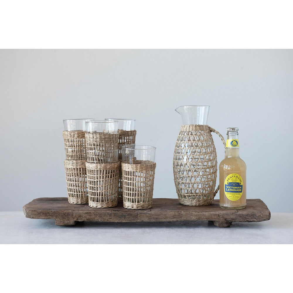 Wrapped Serving Pitcher Glassware